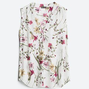 Vince Camuto Sleeveless V Neck Blouse